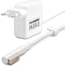 LTG Nova 14.5V 3.15A 45W Laptop Adaptörü - L Tip - Macbook Uyumlu - Beyaz HD8802