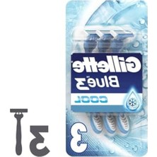 Gillette Blue3 Cool Kullan At Erkek Tıraş Bıçağı 6'li