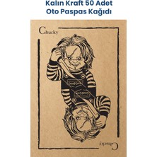 Balkan Ambalaj Kraft 120G Kalın Chucky Oto Paspas Kağıdı 100 Adet 35X50CM