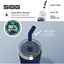 Mabeyn Sigg 6015.80 Helia 0,60LT Çelik Termos, Koyu Mavi