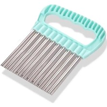 Mabeyn Promosyonca Patates Kesici 3 Farklı Renk Seçeneği (Yeşil)