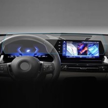 Mabeyn Bmw X1 Ekran Koruyucu U11 Kavisli Ekran ile Uyumlu Tek Parça 10.25 Inç Bilgi Ekranı 10.7 Inç Kontrol Ekranı