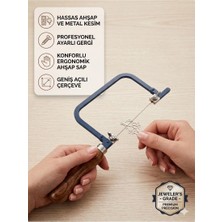 If Hassas Ahşap ve Metal Kesim Kıl Testere – Ergonomik Saplı