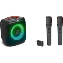 Mabeyn Partybox Encore 2 Taşınabilir Hoparlör ve Kablosuz Mikrofon Seti
