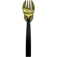 Mabeyn Gold Siyah, Paslanmaz Çelik, Salata Maşası, Bpa Free, 1 Adet