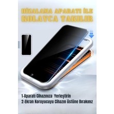 Mabeyn - 17 Air ile Uyumlu Hayalet Özellikli Armor Serisi Hizalama Aparatlı Hayalet Cam Ekran Koruyucu