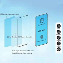 Mabeyn Galaxy S9 Plus ile Uyumlu Polymer Ekran Koruyucu Siyah