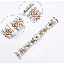Mabeyn 38MM Ile Uyumlu Krd, 36 Metal Kordon, Lacivert