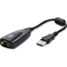 LTG Nova Ses Kartı USB 7.1 5hv2 Siyah HDX5254