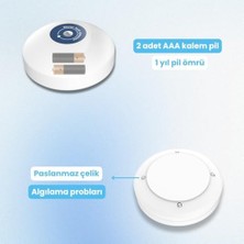 Mabeyn Wifi Su Baskını Sensörü - Dahili Alarmlı (, Smart Life Uyumlu)