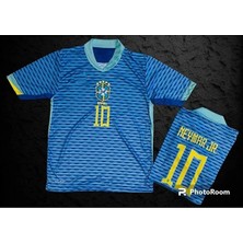 Brezilya 2024/25 Neymar Jr Iç Saha Forması (Autentic Kit)