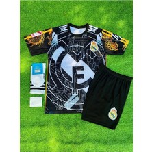 R.madridd 2024/25 Yeni Sezon Kylian Mbappe Özel Konsept (Armalı) Çocuk Forması 4lü
