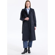 Lauren Ralph Lauren Lacivert Kadın Standart Trençkot 297951259