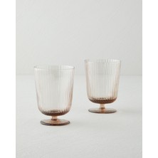 English Home Linera Cam El Yapımı 2’li Cup 300 ml Vizon
