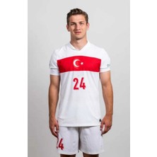 Türkiye Milli Takım Euro 2024 Semîh Kılıçsoy Forması (Beyaz)
