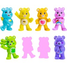 Naturion Szn1 Care Bears Mini Koleksiyon Figürleri 8'li Paket Hnçr