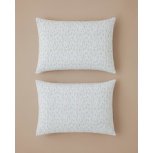 English Home Fresh Sprout 50x70 cm Kolay Ütülenir Yeşil-Sarı Yastık Kılıfı 2'li Set