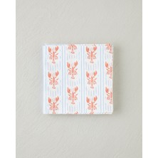 English Home Clawdia Kağıt 20'li Kağıt Peçete 33x33 cm Mavi-Turuncu