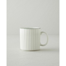 English Home Lunara Porselen Kupa 350 ML Beyaz - Yeşil