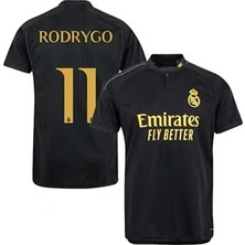 Rodrygo 2023-24 Sezonu R,e,a,l, M,a,d,r,i,d Alternatif Yetişkin Forması (Third)