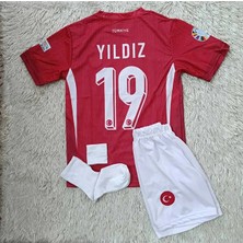 Kenan Yıldız Türkiye Milli Takım Euro 2024 Çocuk Forması 4'lü Set
