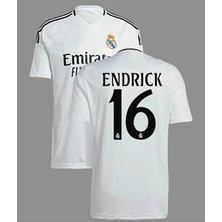Endrick 2024-25 Yeni Sezonu Real Madrid Yetişkin Iç Saha Forması