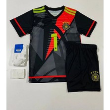 Almanya Euro 2024 Manuel Neuer Kaleci Çocuk Forması 3'lü Set