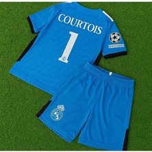 Real Madridd 2022/23 Sezonu Thibaut Courtois Kaleci Çocuk Forması