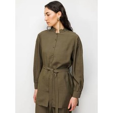 Mizalle Haki Kadın Tunik M2MZ1030210243