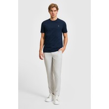U.S. Polo Assn. Erkek Açık Gri Kanvas Pantolon 50322361-VR001