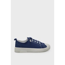 Kanuga Kadın Yazlık Sneakers Mavi HKK2025-01