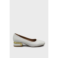 Kanuga Kadın Topuklu Ayakkabı Beyaz LPA705