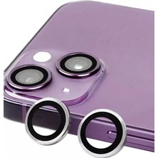Ne Verelim Size Newface Apple iPhone 13 Mini Raze Metal Kamera Lens - Gümüş