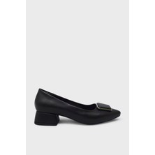 Kanuga Kadın Topuklu Ayakkabı Siyah LPA643