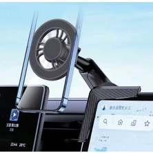 Mobilite Magsafe Uyumlu 2in1 Araç Içi Telefon Güçlü Mıknatıslı Ekran Arkası ve Havalandırma Tutucu