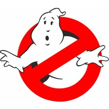 Sticker Atölyesi Ghost Busters Sticker - 20062 Renkli 10 x 8.5 cm