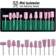MiraLive 12 Parça Profesyonel D Remel Uyumlu Taşlama ve Hassas Şekillendirme Seti 722924