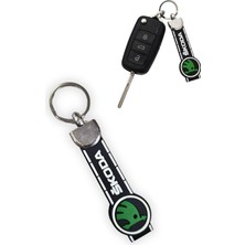 Tusba Market Skoda Uyumlu Silikon Araç Anahtarlık - Dayanıklı & Şık Oto Anahtarlığı