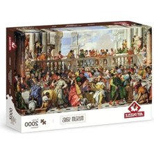 MarkEntegra Düğün Şöleni Temalı 2000 Parça Puzzle, Cana Tasarımı