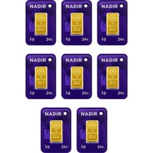 Nadir Gold 24 Ayar 8 Gram Külçe Altın