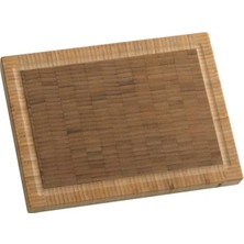 MarkEntegra Küçük Boy Bambu Kesme Tahtası, Doğal Ahşap