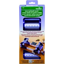 MarkEntegra Plastik Perlenwebrahmen, 30 x 12 x 8 Cm, Lila Renk