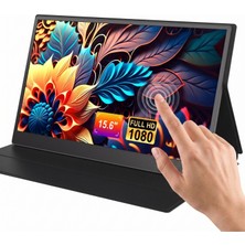Ultrax 15.6" Full Hd 60hz IPS Type-C Dokunmatik Taşınabilir Monitör