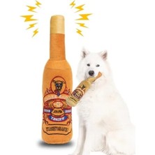 MarkEntegra Sesli Hışırdayan Köpek Oyuncağı, Büyük Şişe, Eğlenceli Oyunlar Için