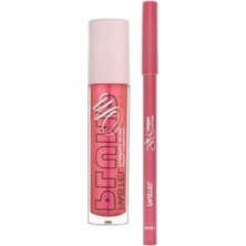 MarkEntegra Dudak Parlatıcı 51 - 206 Numara Lip Contour Liner ile Birlikte