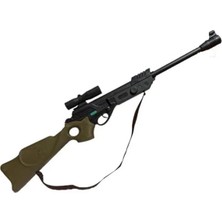 MarkEntegra 71 cm Uzunluğunda Siyah Renk Dürbünlü Oyuncak Tüfek