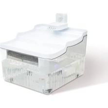 MarkEntegra Sensörlü Akıllı Kedi Su Sebili, Otomatik Su Pınarı, Beyaz