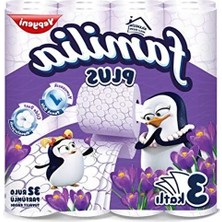 MarkEntegra 32 Rulo 3 Katlı Tuvalet Kağıdı Sihirli Çiçekler Desenli