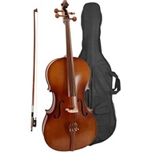 MarkEntegra Üst Kalite Masif Ağaç Çello Viyolonsel, Profesyonel