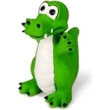 MarkEntegra Lateks Timsah Temalı Oyuncak, Yeşil, 12X10X10 cm